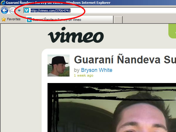 How to embed a video from Vimeo.